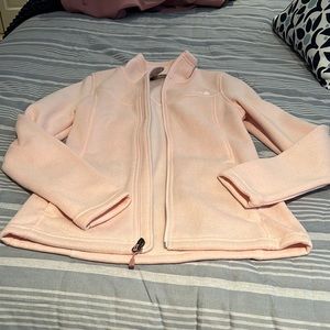 North face womens jacket size small light pink